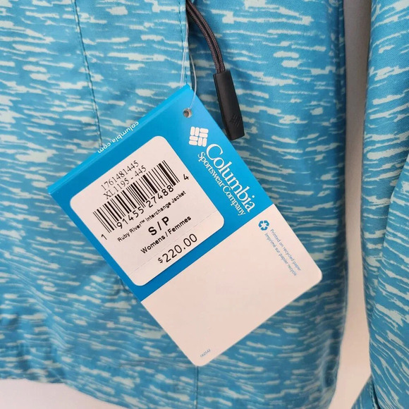 Columbia Women's Jacket Size Small Interchange 3 in 1 Waterproof Ruby Ri… - Picture 5 of 11